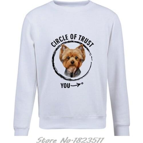 Men pullover Fleeces Hoodie Circle Of Trust - Yorkshire Terrier - Yorkie Gift For Dog Loverdesign Your Own Sweatshirt Jacket Top