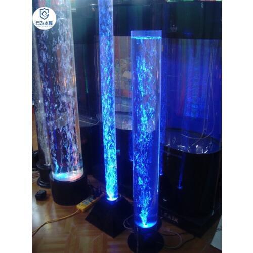 Custom: water cannon lamp. Bubble water ZhuDeng. Fish tank water dance lamp glow. Four water lamp. Bionic fish lamp. The wind wa