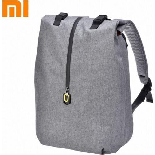 Newest Original Xiaomi 90FUN Leisure Daypack Travel bag school backpacku 14" Waterproof Outdoor Bag for Man & Woman, Grey