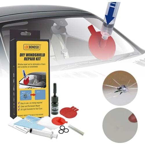 Professional Car Windshield Repair Kit Tool Auto Car Glass Crack Windscreen Crack Quick Fix Cars Window Cracked Glass
