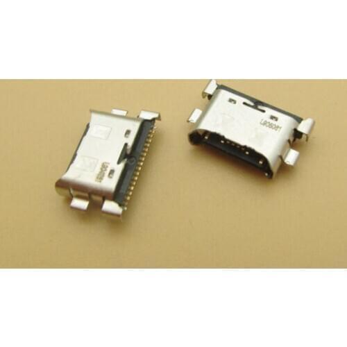 100pcs Micro USB Jack Socket Charging Port Connector For Samsung Galaxy A70 A60 A50 A40 A30 A20 A405 A305 A505 A705