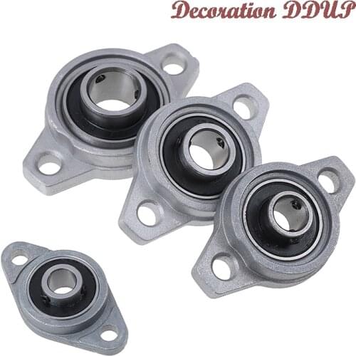 8mm 10mm 12mm 15mm Self-aligning Kfl08 Kfl10 Kfl12 Kfl15 Bore Zinc Alloy Pillow Bearing Mounted Block Cast Housing