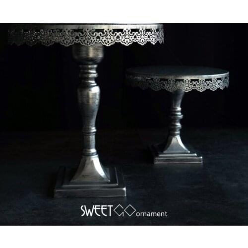 Silver cake stand for 10/12inch fondant cake decorating tools wedding backing accessories bakeware Kitchen suppliers