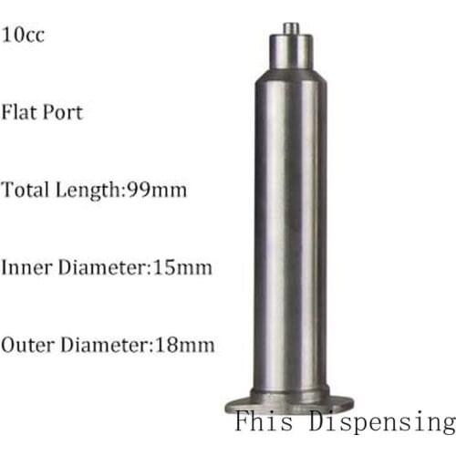 10cc High Temperature Resistant Syringe Corrosion-Resistant Stainless Steel Cones Dispensing Syringe