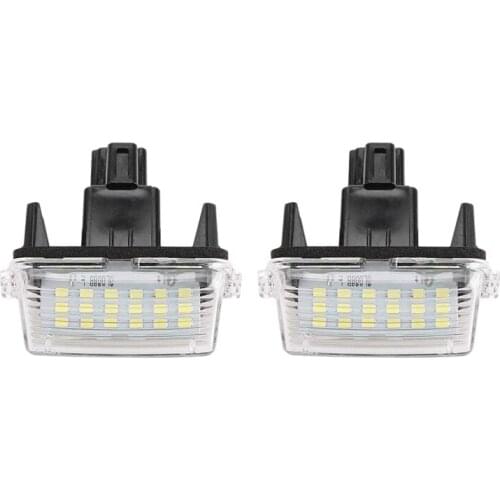 Car LED License Plate Light Number Plate Lamp for Toyota Camry/YARIS/ EZ/VIOS/ COROLLA/ LEVIN Car Accessories