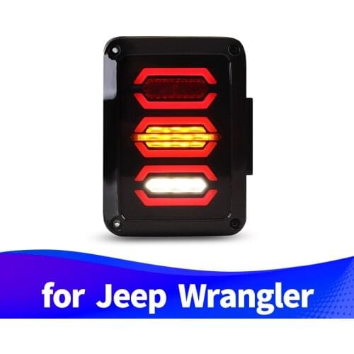 Taillight Assembly for Jeep Wrangler LED drive light LED turn signal LED reversing light