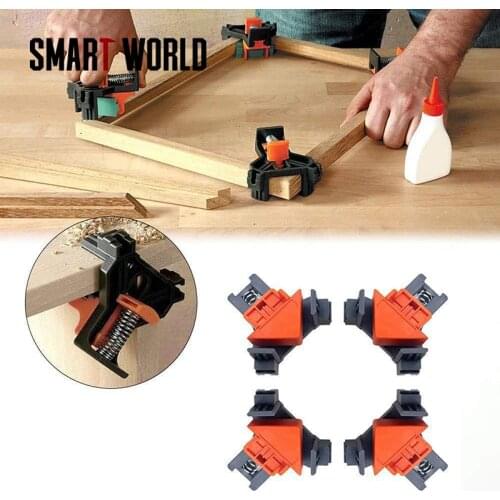 Woodworking Right Angle Clip 90 Degree Fixer Photo Frame Clip reinforcement Corner Clip woodworking clamps tools Home Tool