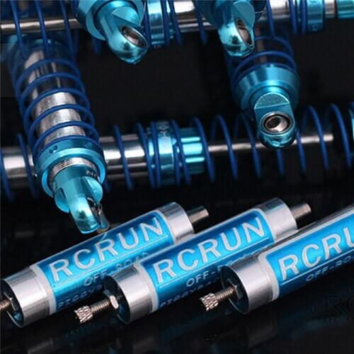 4pcs/set Shock Absorber 86mm-123mm Negative Pressure Hydraulic for 1:10 RC Car Parts