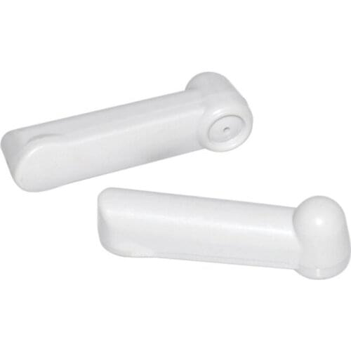 100 PCS Dovetail Hammer Supermarket Anti-theft Tag Clothing Labels Acousto-Magnetic Buckle For Clothes Stores