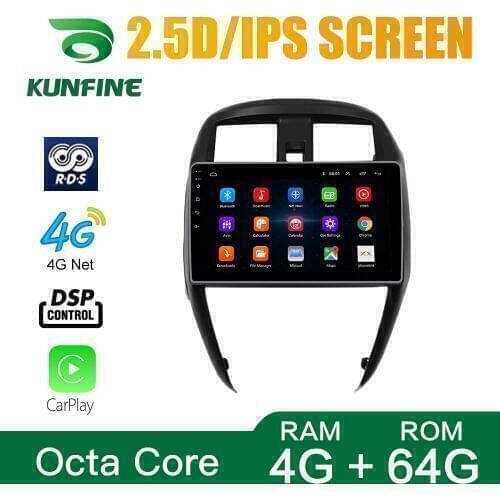 Car Radio For Nissan Sunny 2014- 2019 Octa Core Android 10.0 Car DVD GPS Navigation Player Deckless Car Stereo