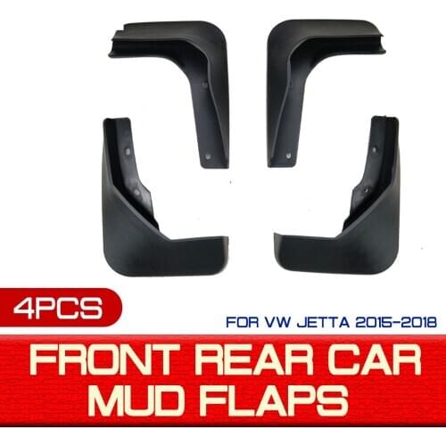 Car Front Rear Car Mudguards Fender for VW Jetta 2006 2007 2008 2009 2010 2011-2019 Flares Mud Guard Flap Anti Splash Mudflaps