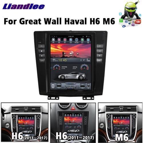 Car Tesla Vertical Multimedia For Great Wall Haval H6 M6 2011-2020 Android Radio Stereo Screen DVD Player GPS Navigation System