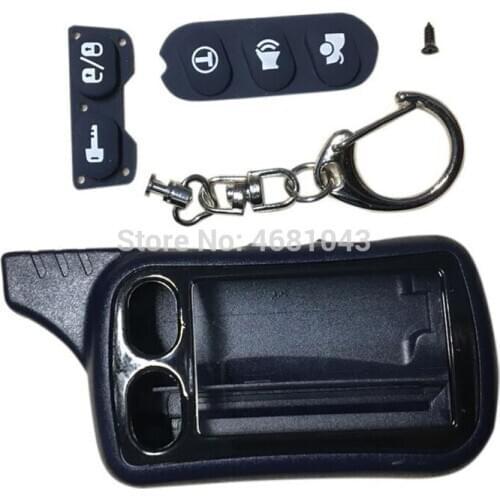 TZ9010 Case KeyChain Body Cover for Russian Car Alarm Key Tomahawk TZ-9010 TZ-9020 TZ9030 TZ9020 TZ-9030