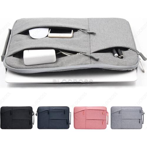 Tablet Sleeve Case for iPad Pro 11 inch 3rd Generation M1 5G 2021 2020 2018 Polyester Vertical Pocket Bags for iPad Air 4 2020