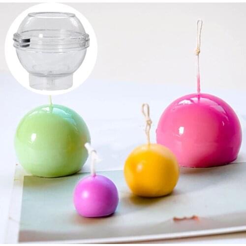 Planet Orb DIY Handmade Candle Mould Multi-size Aromatherapy Candle Ball Mould 3D Aromatherapy Handmade Soap Making Mould