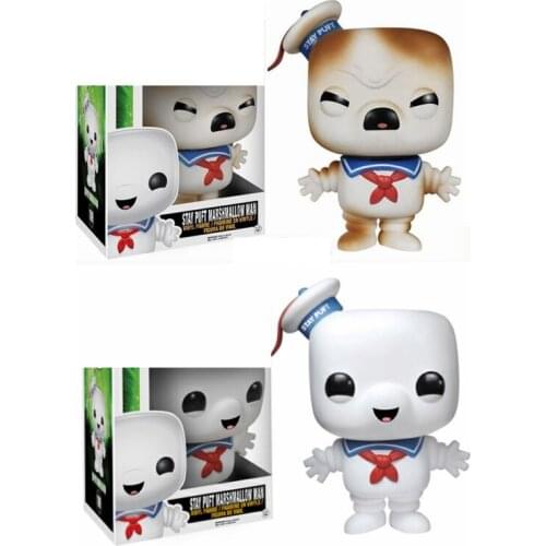 FUNKO Ghost Busters stay puft marshmallow man The Movie Vinyl Action & Toy Figures Colres Collectible Model Toy for Children