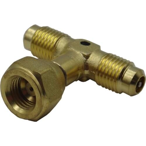 3/8" Brass Long Barrel nuts is used in kinds of refrigeration equipments, freezer or autocascade ultra-low temperature units