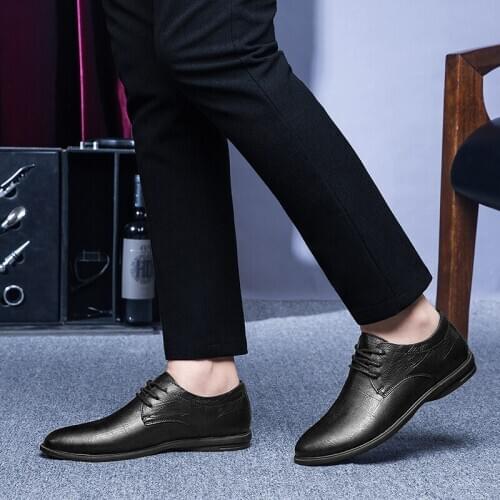 Leisure for male flat hombre shoes para cuero leather mens informales sports man zapatillas sapatos fashion loafers 2020 black