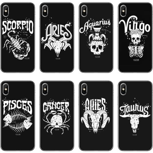 Zodiac sign greeting card soft Cover Case For Samsung Galaxy M30 A70 A60 A50 A40 A30 A10 A9 A8 A6 J8 J4 J6 Prime Plus 2018