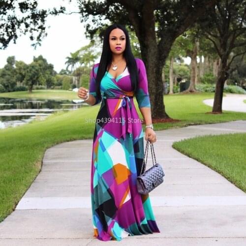 5XL Super size New style African Women clothing Dashiki fashion Print elastic cloth long dress S - 3XL 4XL 5XL