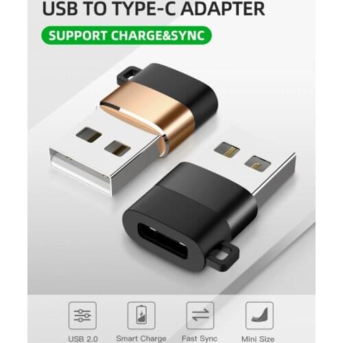 Type C To Male USB 3.0 Converter Adapter For USB Sockets Wall Charger Notebook Computer PC Mobile Phone Type-C Adapter Dropship