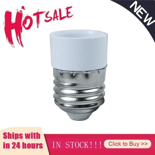 1pc E27 To E14 Socket Converter Change Lamp Base LED Bulb Adapter 86~265V Halogen Light Holder CFL lamp converter Holder