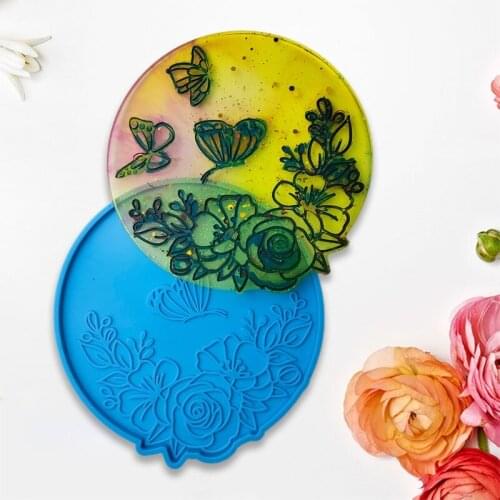 MXME Durable Unique Molds for Candle Making Resin Casting Butterfly Decorative Molds