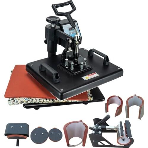 Manual 3D Sublimation Heating Press Printer Flat Curve Mugs Cups DIY Embossing Hot Transfer Machine