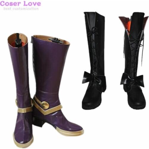 Date A Live Yatogami Tohka Princess Tokisaki Kurumi Nightmare Cosplay Shoes Boots Halloween Christmas Shoes