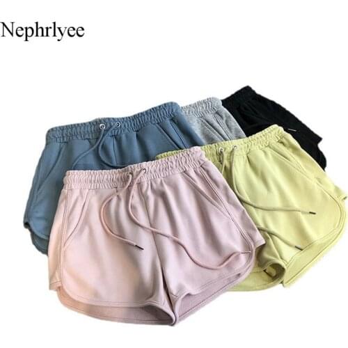 2021 Korean Style Hot Shorts Women Summer New High Waist Shorts Fashion Casual Wide Leg Sports Shorts Female Short Pants