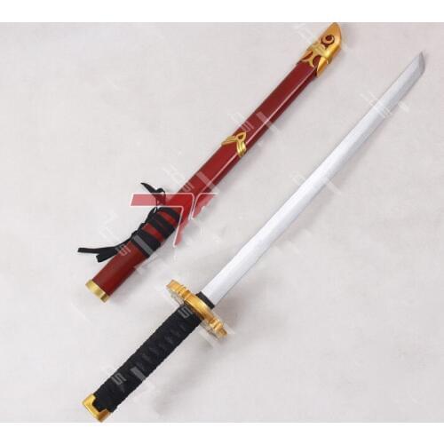 Touken Ranbu Online Kashuu Kiyomitsu Cosplay Prop PVC Sword Weapons Katana 80CM Samurai Sword for Halloween Carnival Comic Party