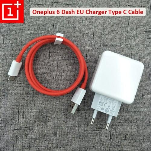 Oneplus 1+6 Dash Charger 5V4A Fast Charging Dash Power Adapter 100CM Type C Cable For One Plus 1+ 3 3T 5 5T 6 6T 7 7T Pro 8 9R