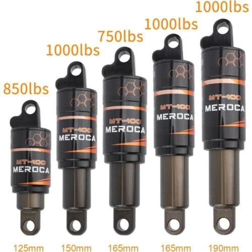 Bicycle Air Rear Shock125mm 150mm 165mm 190mm MTB Air Spring Shock Absorber forMountain Downhill Bike