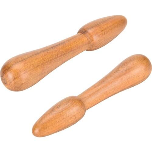 1PCS Natural Sandalwood Wood Massage Wooden Stick Health Care Foot Massager