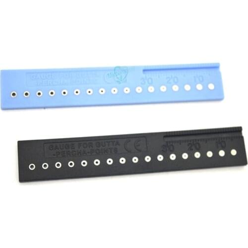 1pcs Dental Instruments Endo Rulers for Measuring Ruler Scale Calibration Ruler Endodontic Dental Materials