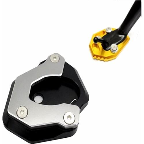 CNC Kickstand Side Stand Pad for Kawasaki Ninja ZX14R ZX14 ZZR1400 2006-2015 GTR1400 Concours 14 2008-2015