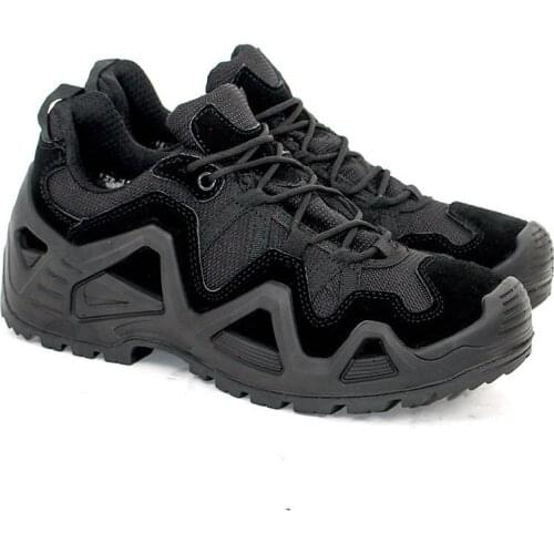 Army Fans Combat Tactical Boots Hiking Shoes Men Outdoor Hunting Climbing Shoes Water Resistant Non-slip High Top Military Boot