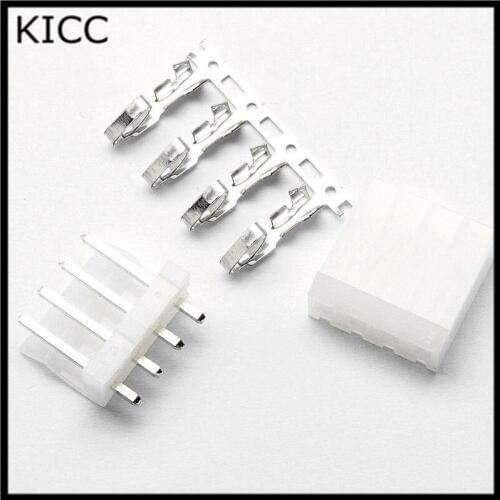 CH3.96 7P Straight pin Connecting terminal CH 3.96mm 7Pin Connector Plug+Socket+Metal reed 20Sets