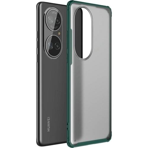 For Huawei P50 Pro 5G 2021 Crystal Case Acrylic Back Panel TPU Bumper 360 Protect Matte Skin Funda Huawei P 50 Cover Shockproof