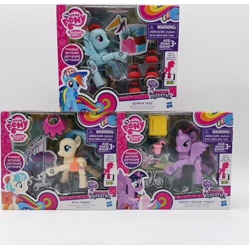 Hasbro original My Little Pony Equestria Cute Mark Series Gorgeous Play House Toy Doll Holiday Birthday Gift
