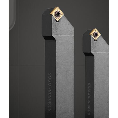 GULING CNC tool shank external turning tool 45 degree SSSCR 2020K09 face chamfering turning tool instrument lathe tool shank