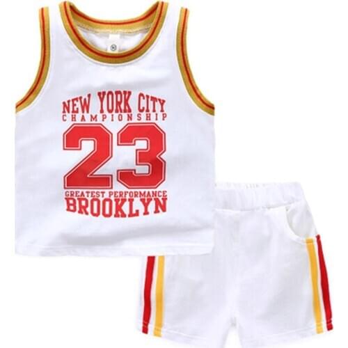 Hot summer sports kids clothes sets motion Athletic Wear Home Suit Boys girls baby t shirt+shorts children clothing wholesale