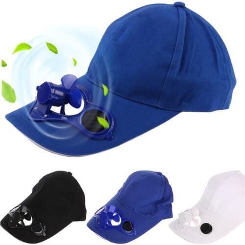 MEXI Summer Sport Outdoor Hat Cap With Solar Sun Power Cooling Fan Bicycling Climbing Small Air Conditioning Appliances