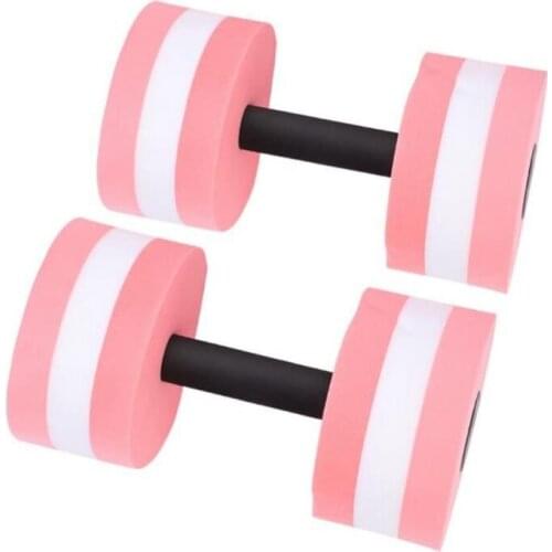 New-Aquatic Exercise Dumbbells,Aquatic Low Impact Workout Resistance Training Water Float Bodybuilding Dumbbell Barbell