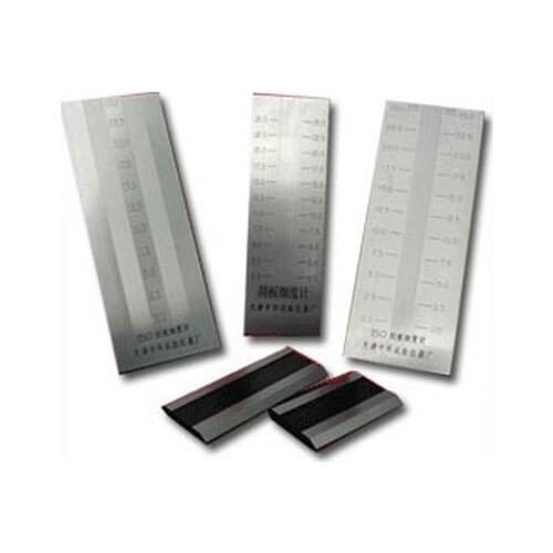 Original NEW stainless steel Single Groove Fineness gauge, grindometer,fineness meter 0~25;0-50;0-100;0-150;50-150
