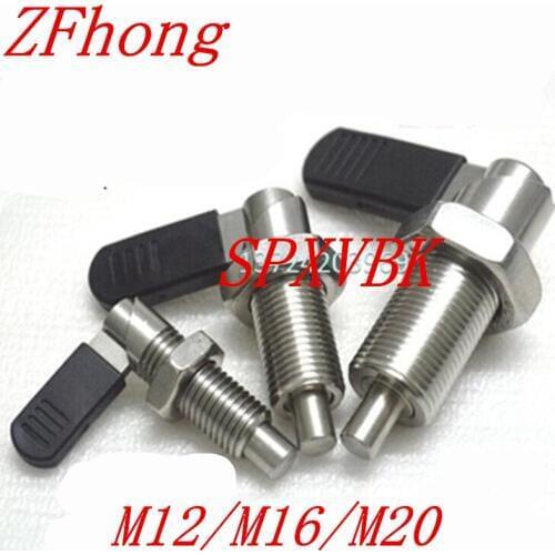 SPXVBK12 SPXVBK16 SPXVBK20 Indexing plungers with L handle M12 M16 M20