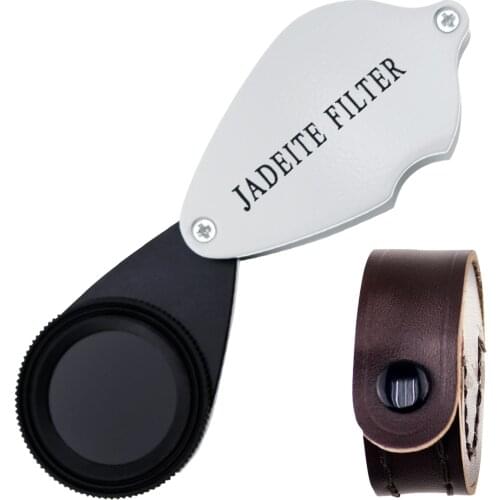 Foldable Jewelry Identification Tools Chelsea Jadeite Filter for Gem, Emerald, Metal Body