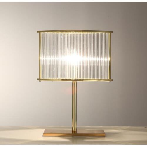 Light luxury table lamp bedroom bedside lamp living room sofa decoration table lamp wedding room warm romantic postmodern simple