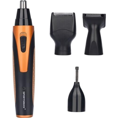 4 In 1 Electric Ear Nose Trimmer Men Portable Face Neck Hair Removal Rechargeable Beard Eyebrow Trimer Shaver