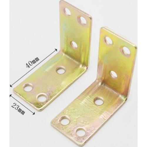 10Pcs Furniture Fitting Kitchen Cabinet Corner Brackets Furniture Grade Iron Connector Fitting